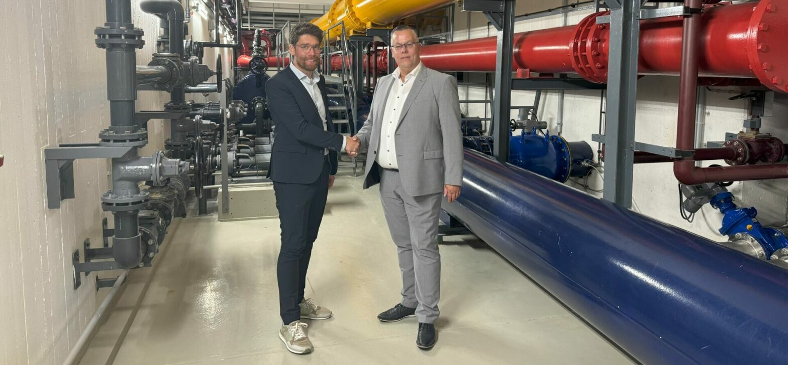 Neue Leitung beim Wasserverband Aabachtalsperre