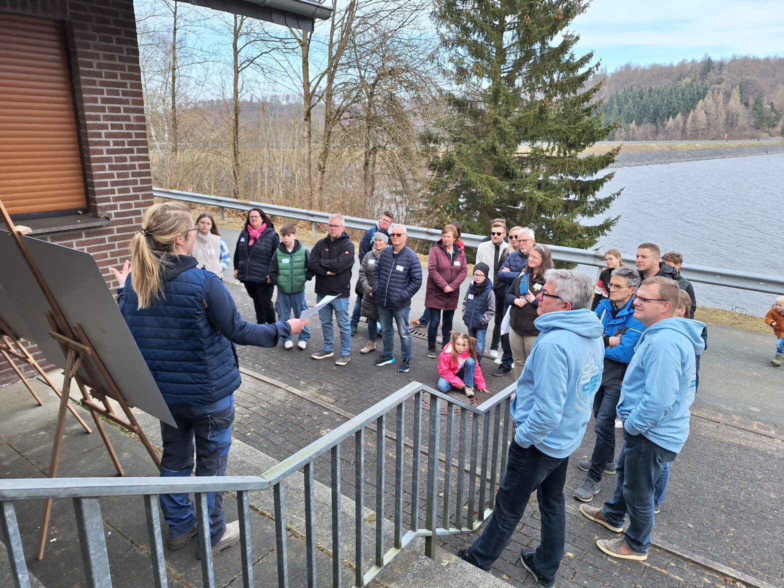 Weltwassertag der „Wasserpartner“ an der Aabach-Talsperre
