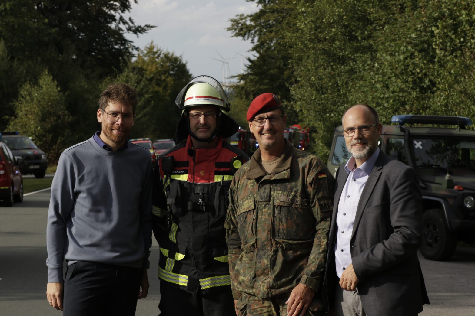 Bundeswehr übt an der Aabach-Talsperre